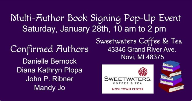 Book Signing Event in Novi, Michigan on January 28, 2023